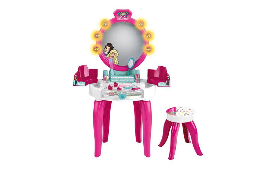 Barbie speelgoed kaptafel met licht en geluid