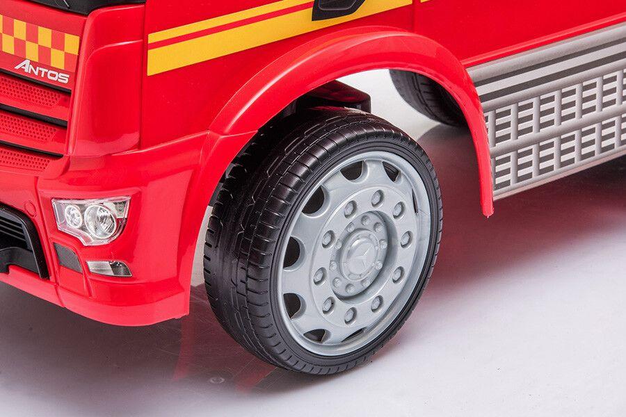 rode speelgoed brandweerwagen loopauto