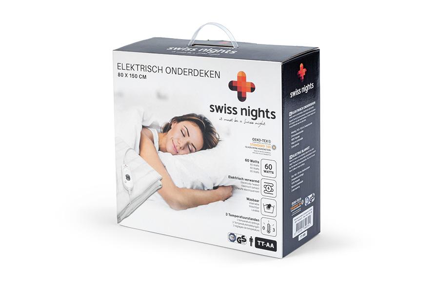 Elektrische onderdeken van Swiss Nights (3 warmtestanden)