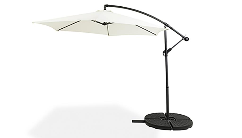 Parasolvoet voor een hangende parasol