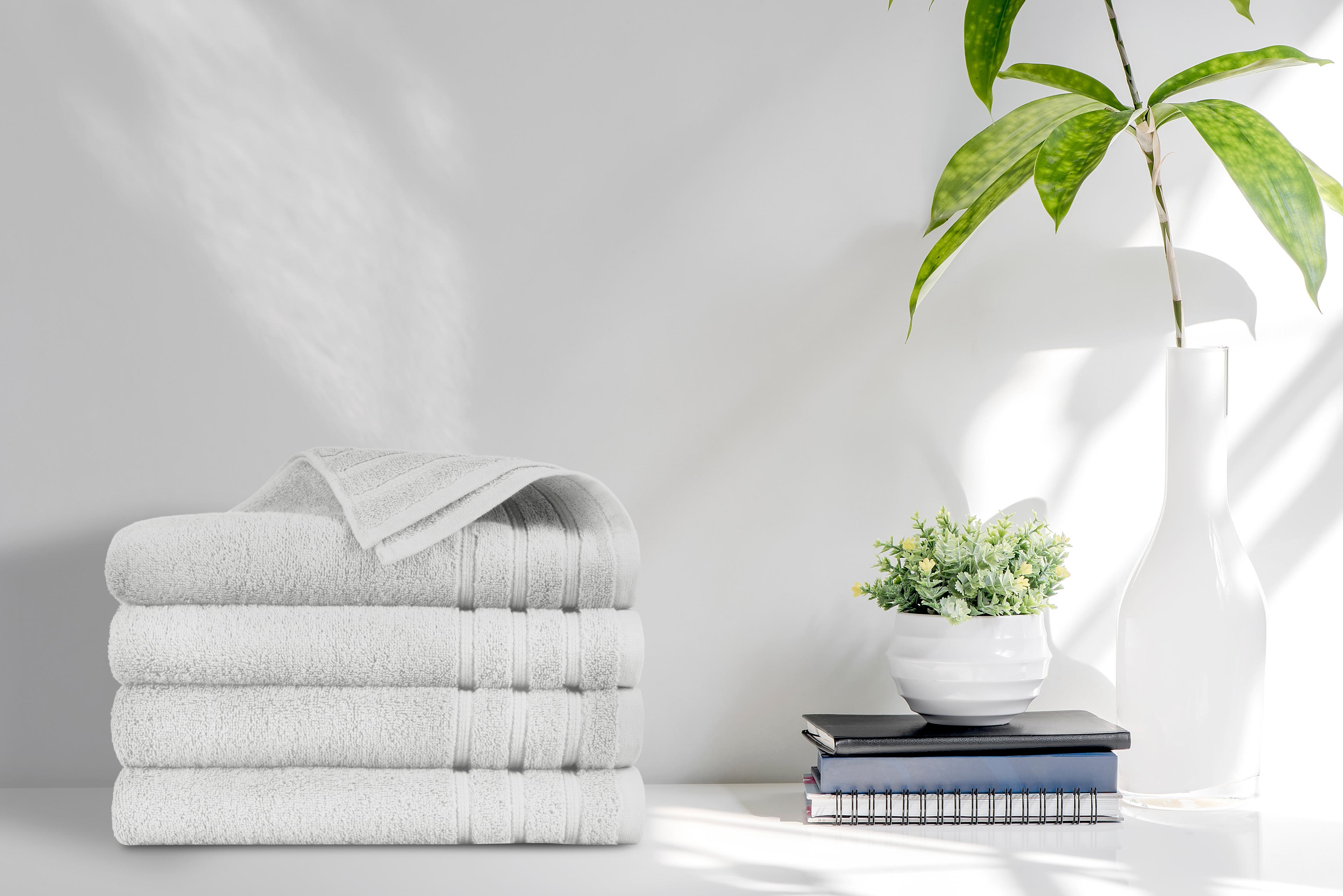 Set van 6 luxe handdoeken taupe EMSA Bedding (50 x 100 cm)