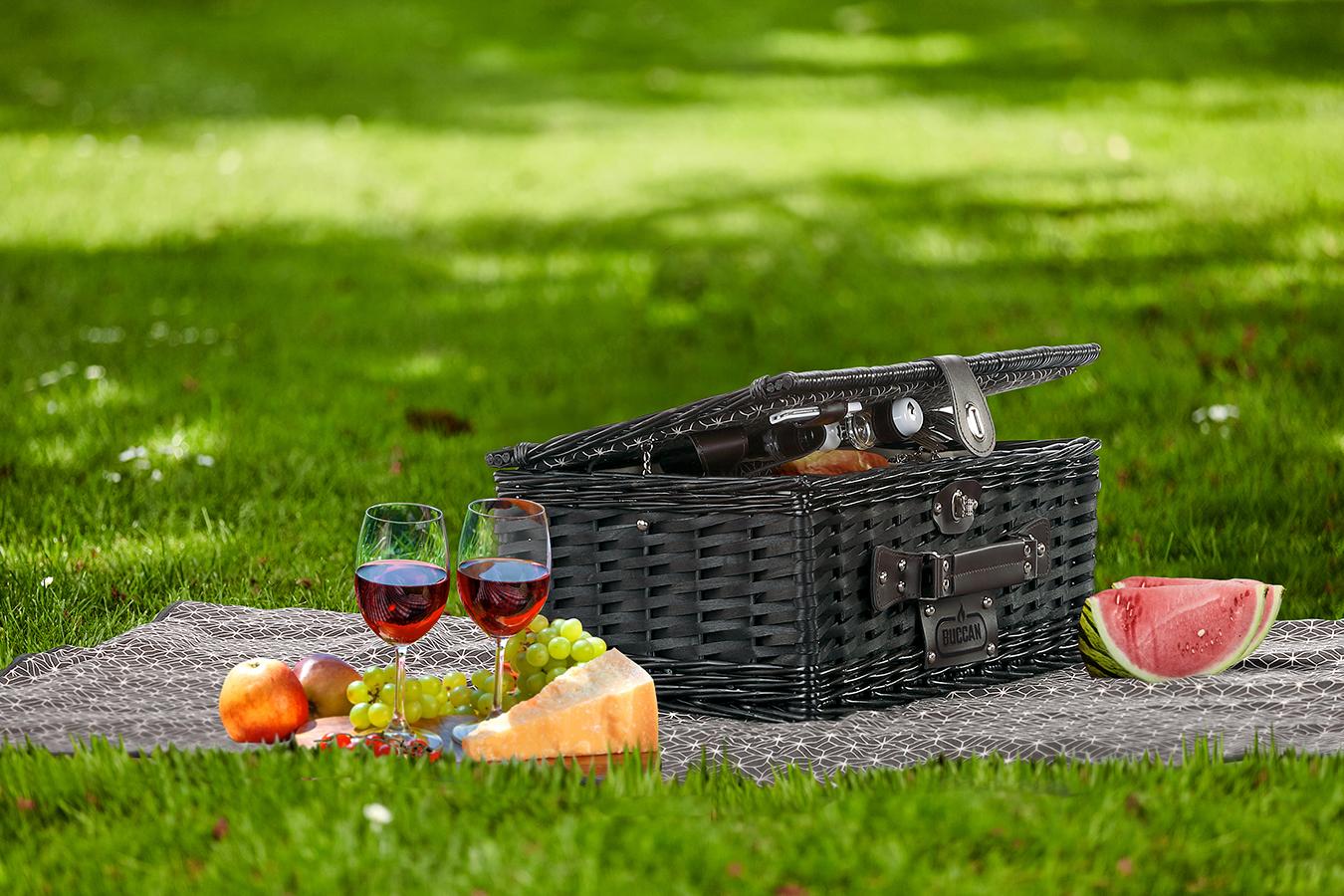 Luxe picknickmand voor 4 personen