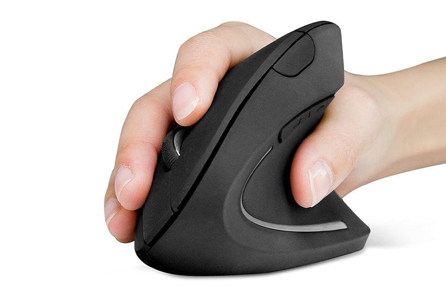 Ergonomische muis voor rechtshandig gebruik van Techbird