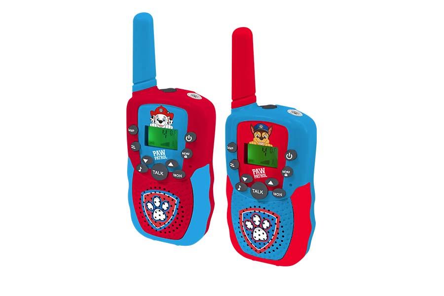 paw patrol walkie talkies rood en blauw