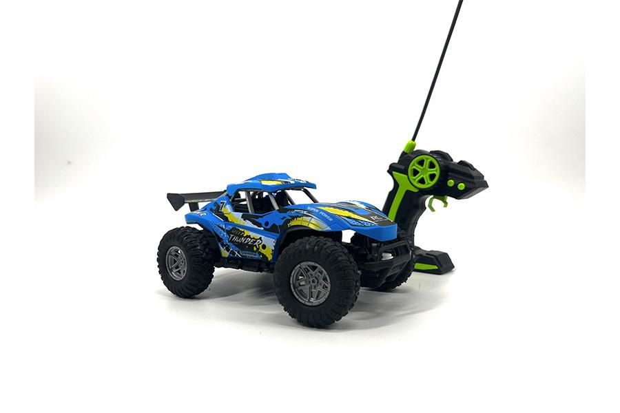 Bestuurbare speelgoedauto met 4 x 4 aandrijving