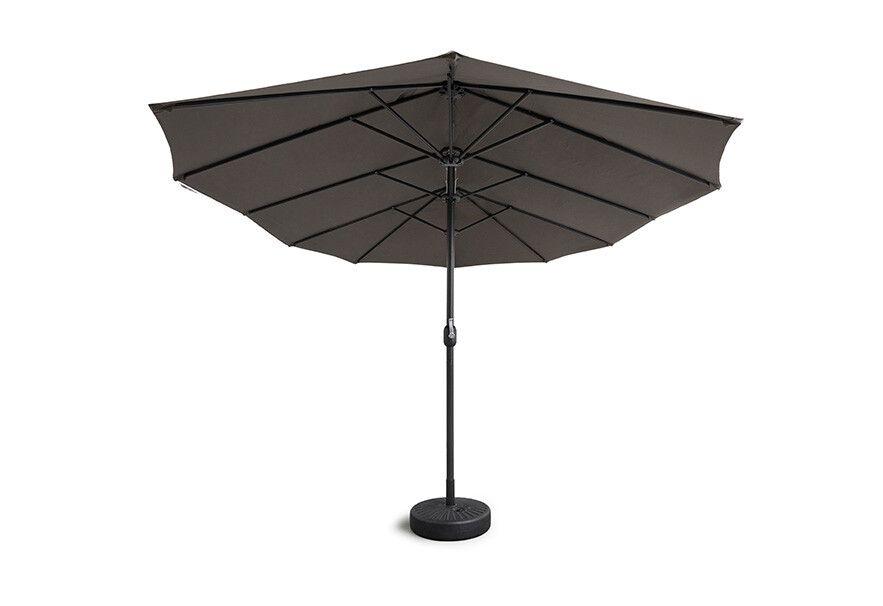Dubbele parasol met zwengel (450 x 270 cm)