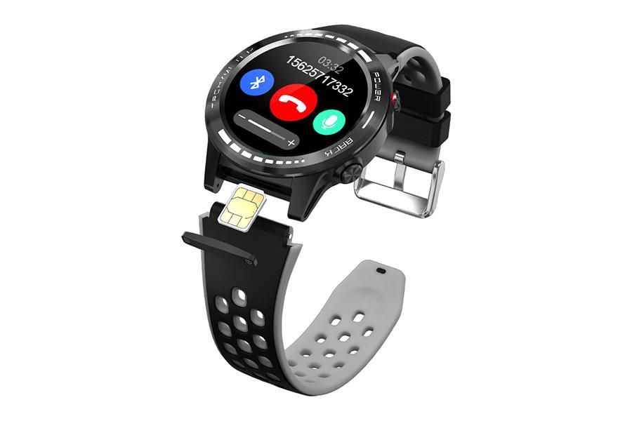 Smartwatch met inkomende oproep