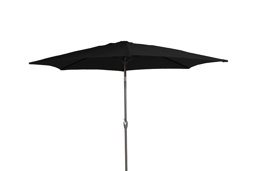 XXL parasol beige of zwart (⌀ 3 m)