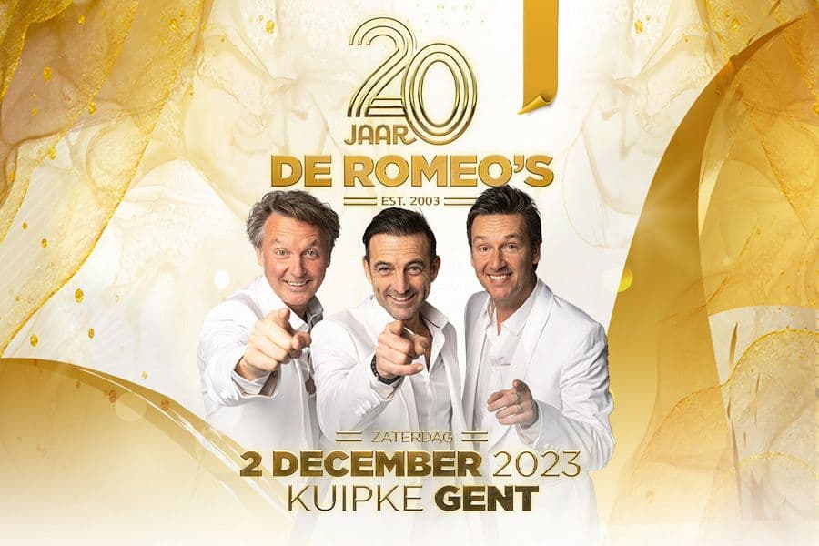2 december 2023 - 20 jaar De Romeo's in 't Kuipke in Gent