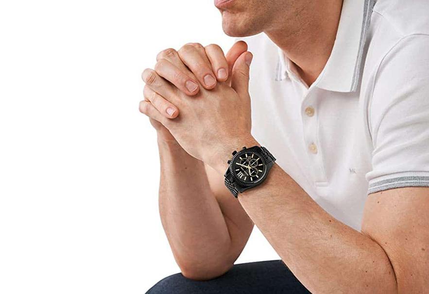 Michael Kors herenhorloge (zwart)