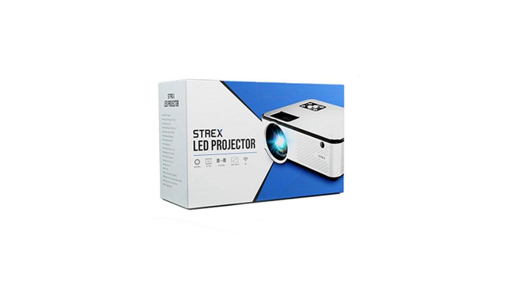 Strex beamer mini-projector met wifi (7.000 lumen)