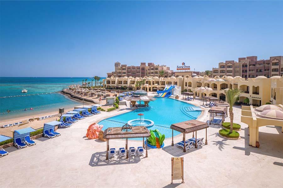 Sunny Days Resort, Spa & Aquapark: 8 dagen all inclusive Egypte