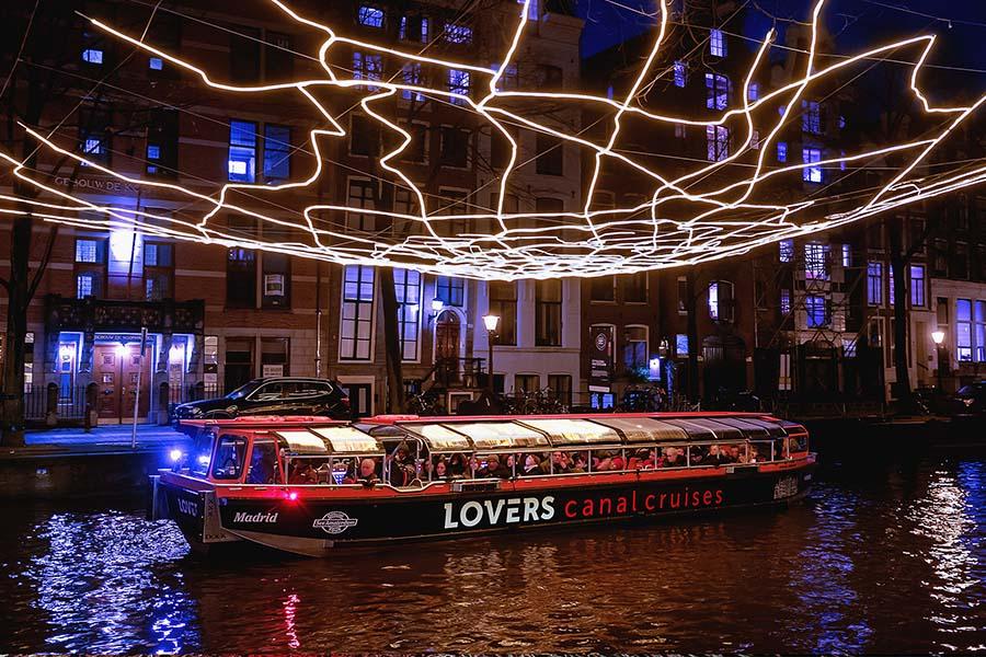 Rondvaart Amsterdam Light Festival (30 november t/m 21 januari 2024)